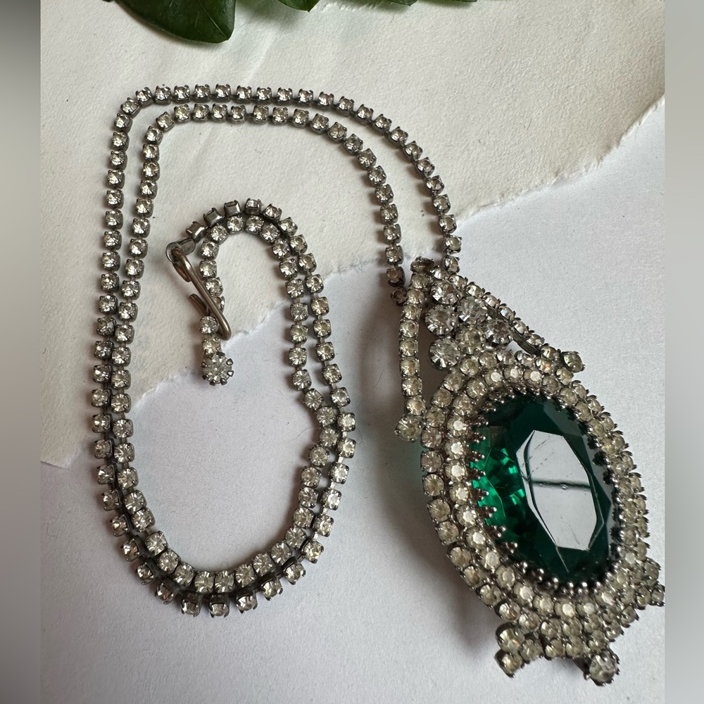 Vintage Rhinestone Necklace